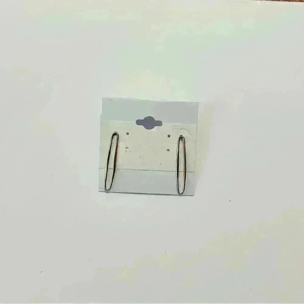 Sterling Silver Oval Earrings